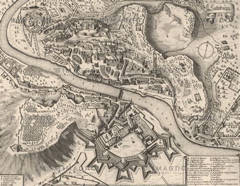 Salzburg ist ein großes dorf und manchmal docelowgo platz finden kann problematisch sein. Karte von Salzburg | Salzburg Stadt | Historische Bilder ...