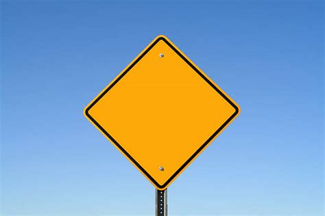 Diamond Shaped Traffic Sign Stock Photos Pictures And Royalty Free