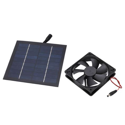 Solar Powered Fan 20w Practical Exhaust Fan Environmentally Friendly