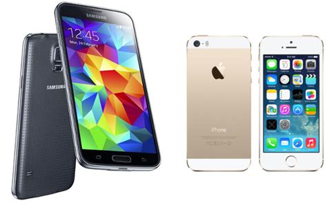 Galaxy S5 Vs Iphone 5s Smartphone Comparison Review Tech Advisor