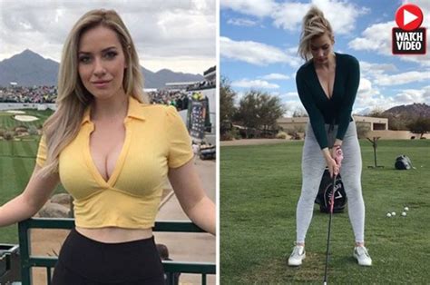 Paige Spiranac Instagram Worlds Hottest Golfer Rinsed After Eye