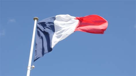 The National Flag Of France Is A Tricolor Featuring Three Vertical