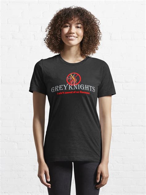 Who You Gonna Call Grey Knights T Shirt For Sale By Scapegoatprints