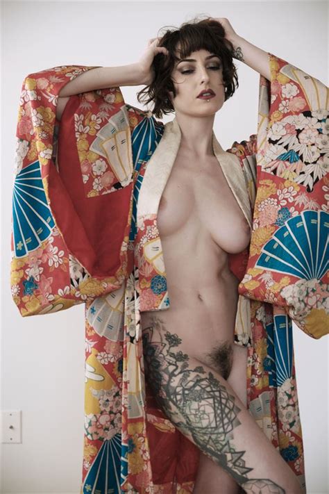 Kimono Artistic Nude Photo By Model Louise Rosealma At Model Society