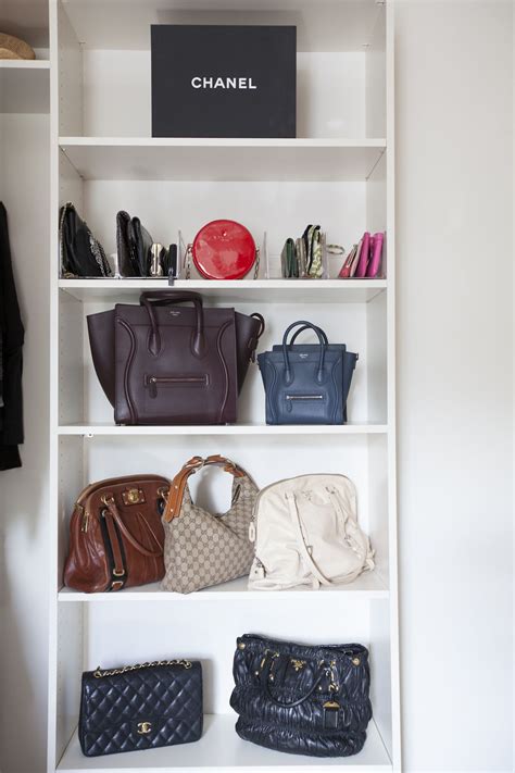 organized handbags // Organizing Spotlight: Neat Method // Arianna