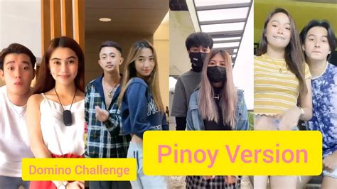 domino challenge pinoy couples version tiktok challenge tiktok 2021 youtube