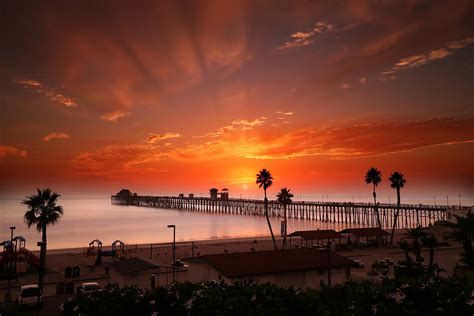 Oceanside Sunset 9 Photograph By Larry Marshall