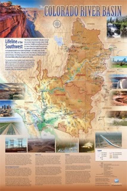 colorado river basin map water education foundation
