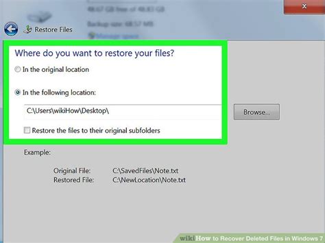 How To Recover Deleted Files In Windows 7 With Pictures