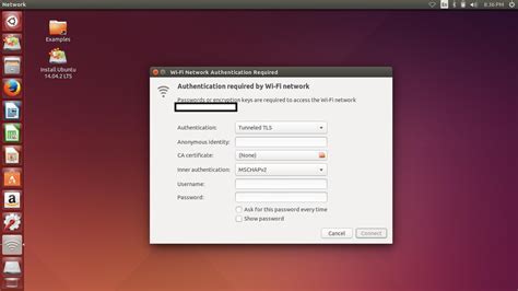 Wifi With Wpa2 Eap Ms Chapv2 Authentication Username And Password