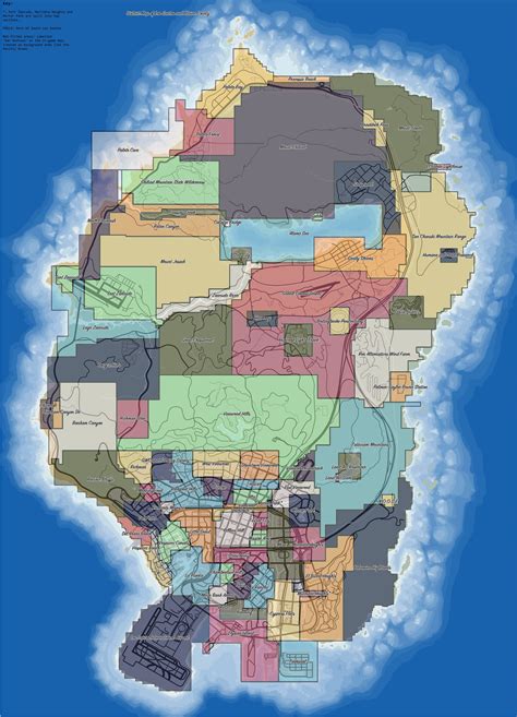 Gta V Map With Street Names Maps Database Source A