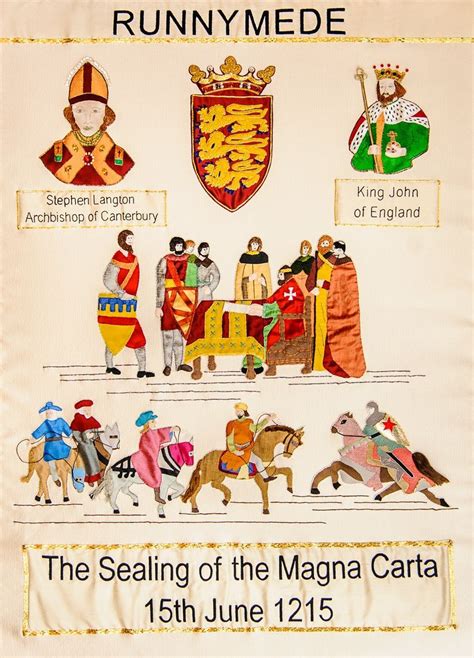 An Advertisement For The Running Of The Magna Carta