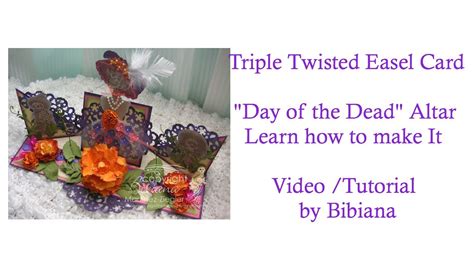 If you've played this game on the casino floor, here's the perfect way to practice anytime, anywhere. Triple Twisted Easel Card: A "Day of the Dead" Altar - YouTube