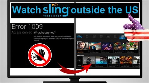 How To Watch Sling Tv Outside The Us Proof Youtube