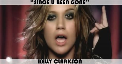 since u been gone song by kelly clarkson music charts archive
