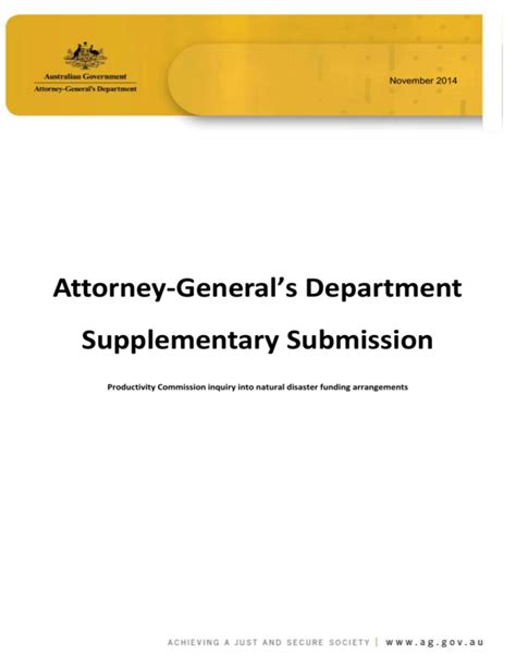 Attorney Generals Department