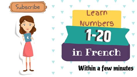 Numbers 1 20 In French French Basics Youtube
