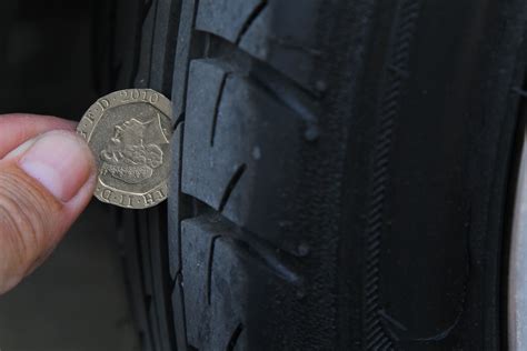 How To Check Your Tyre 20p Test 4 Steps With Pictures