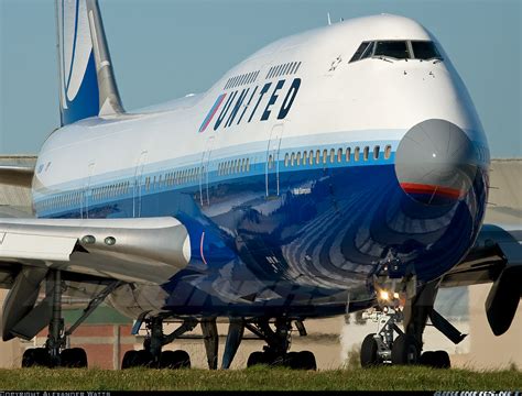 Boeing 747 422 United Airlines Aviation Photo 1396865