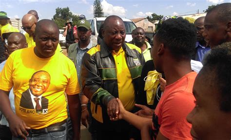 Ramaphosa Promises Water And Electricity To Malemas