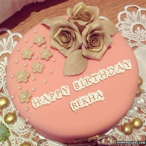 happy birthday rekha cake images
