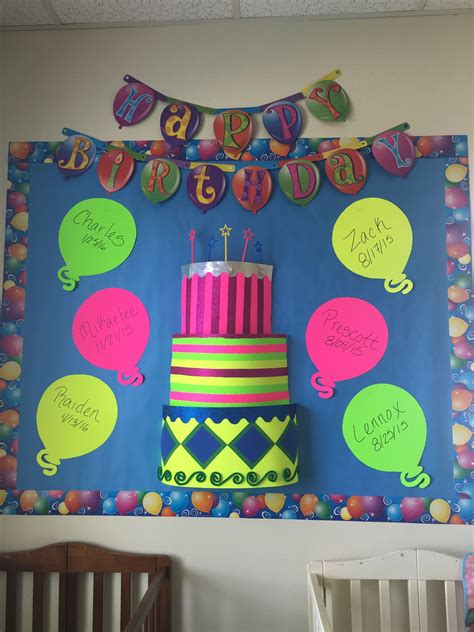 Birthday Bulletin Board Ideas Printable