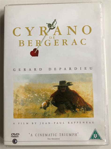 Cyrano De Bergerac 1990 Dvd Directed By Jean Paul Rappeneau