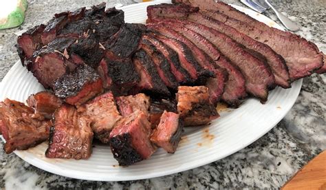 Homemade Smoked Brisket With Burnt Ends Rfood