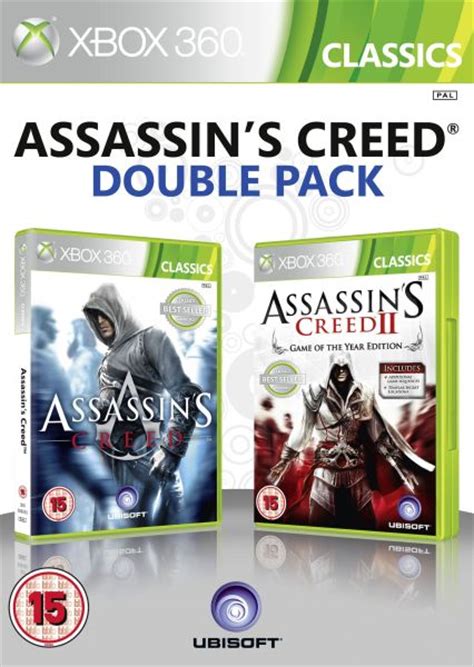 Assassins Creed 1 And 2 Double Pack Xbox 360 Zavvi