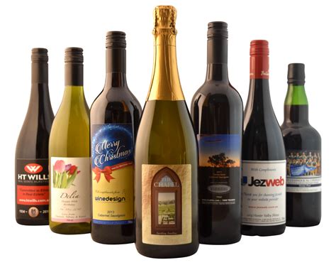 Customised wine labels for winery - Renai Solutions png image
