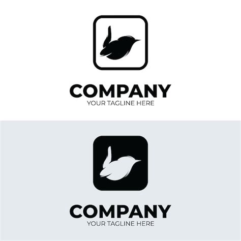 Premium Vector Silhouette Of Bird Logo Design Inspiration