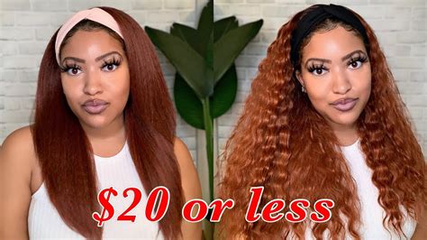 Affordable Half Wig Lookbook Part 2 4 Wigs Under 20 🤑 Outre