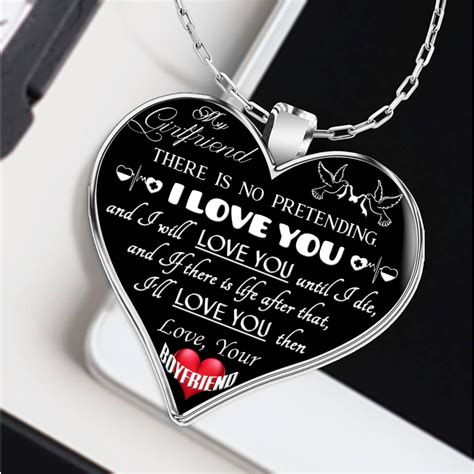 .your girlfriend for christmas can be a beneficial inspiration for those who seek an image according to specific categories like birthday gifts for her. To my girlfriend: Boyfriend and girlfriend necklace ...