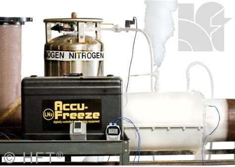 Accu Freeze Automatic Controlled Liquid Nitrogen Pipe Freezing Systems