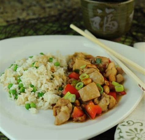 Chinese Chicken With Peanuts The Scramble