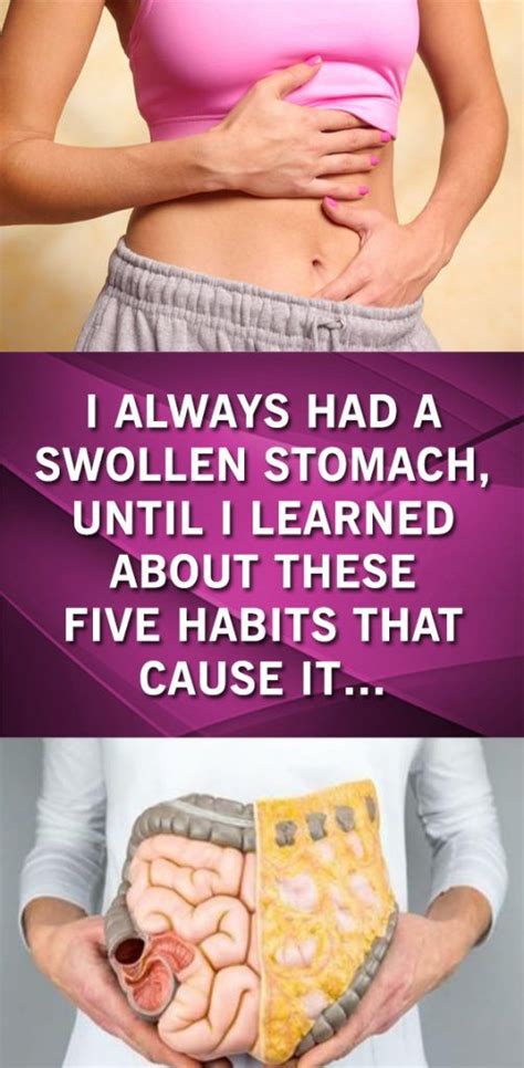I Always Had A Swollen Stomach Until I Learned About These Five Habits