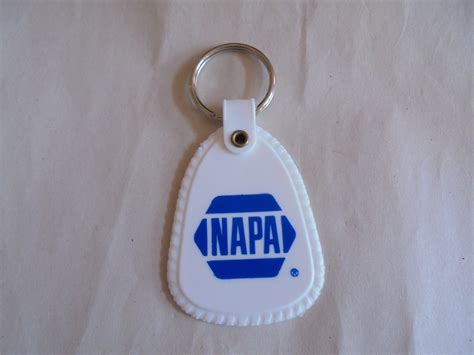 Vintage Napa Auto Parts Store Advertising Keychain Antique Price