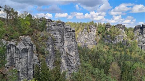 Rock Face In The Elbe Sandstone Mountains Stock Photo Image Of Cliff