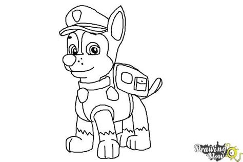 How To Draw Chase From Paw Patrolhow To Draw Chase From Paw Patrol