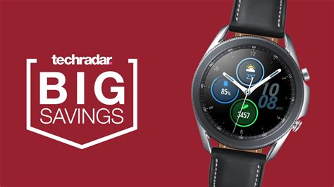 samsung galaxy watch 3 is over half off in early black friday smartwatch deals techradar