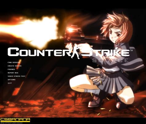 Anime Background Counter Strike Source Mods