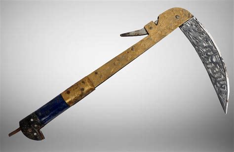 32 Cm Knife Islamic Scythe Short Sword Dagger Choora Pesh Etsy