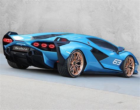 Lamborghini Sian Blue Wallpapers Wallpaper Cave