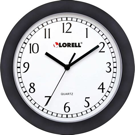 Lorell Round Profile Wall Clock Madill The Office Company
