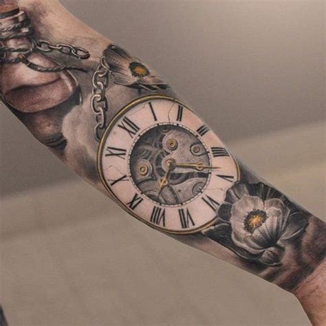 Pocket Watch 100 Awesome Watch Tattoo Designs Trendy Tattoos New