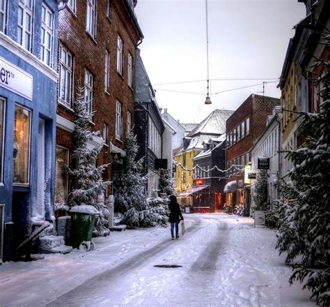 Aarhus Denmark Lovely Winter Scene Take Me There Pinterest