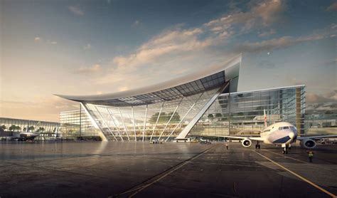 Taiwan Taoyuan International Airport Terminal Proposal Foster And