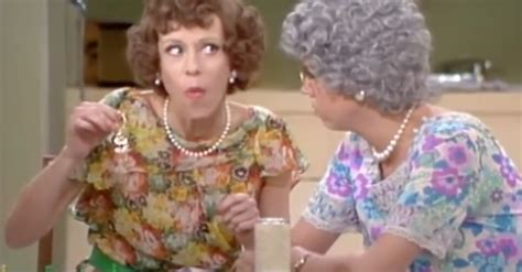 Which Famous Sketch Did Carol Burnett And Vicki Lawrence Recreate For