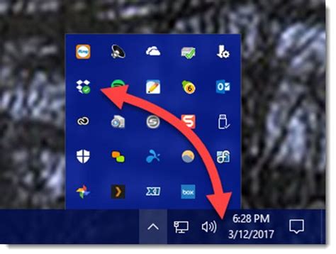 Computer Notification Area Customize Windows Taskbar Setting To Fit
