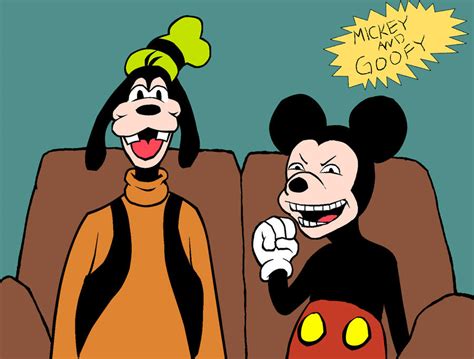 Mickey And Goofy By Grampagen On Deviantart